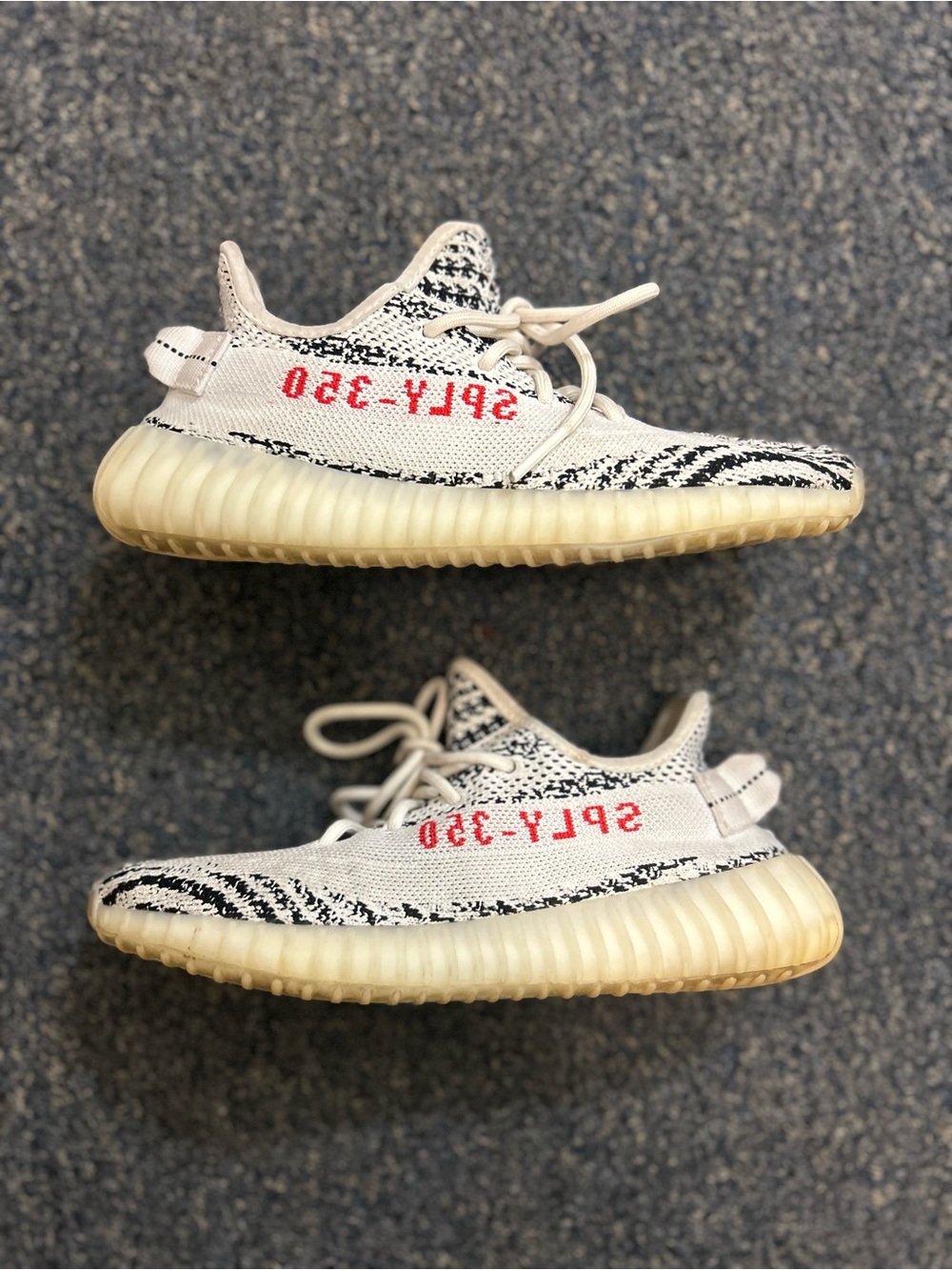 Yeezy 350 V2 Zebra Mens Size 6.5 Women’s 8